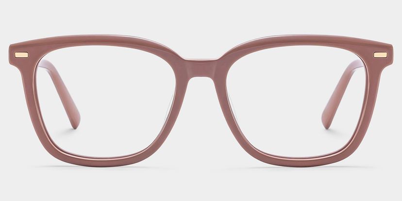 Lana Marron Carré lunettes