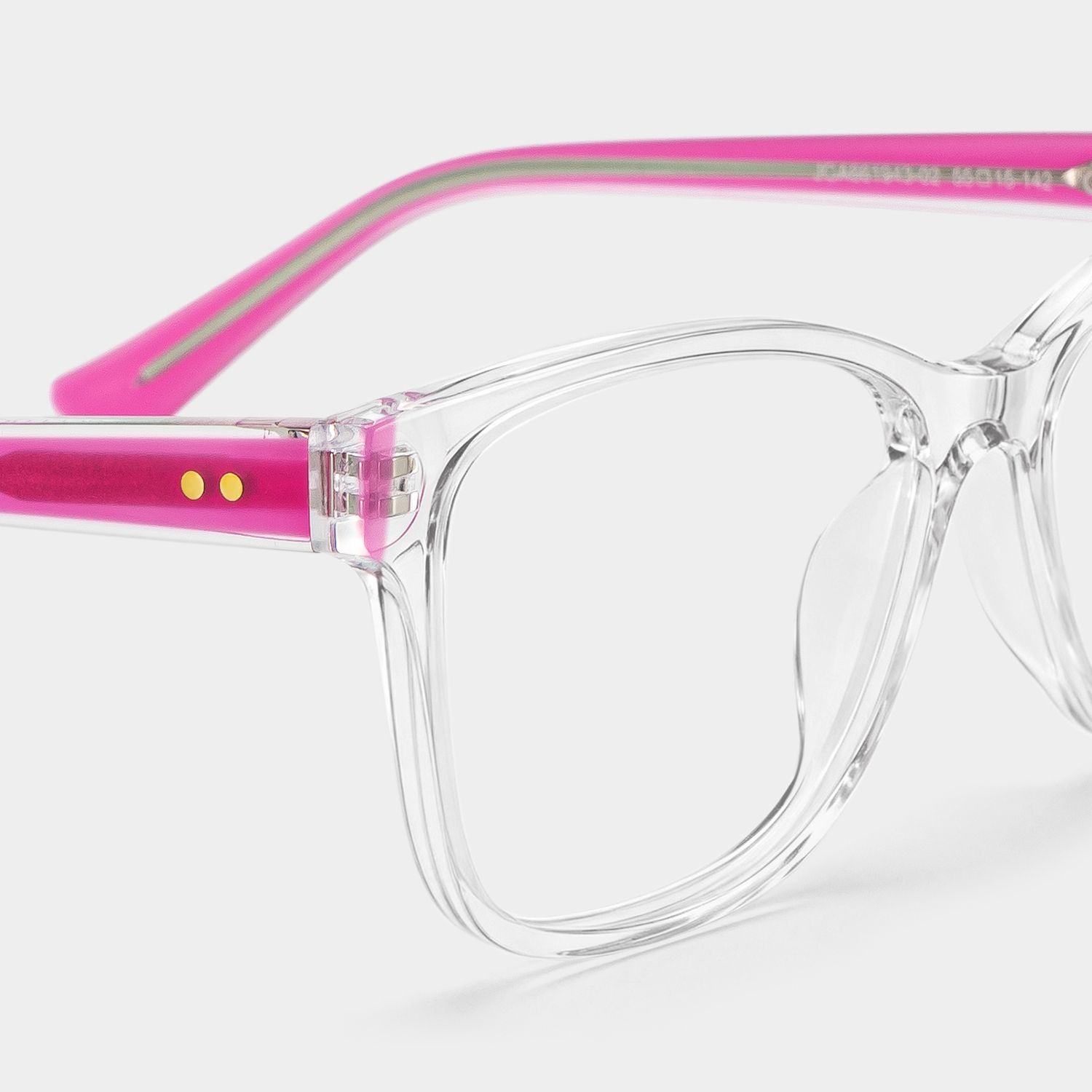 Lunettes à monture rectangulaire transparente Eva | ZEELOOL4