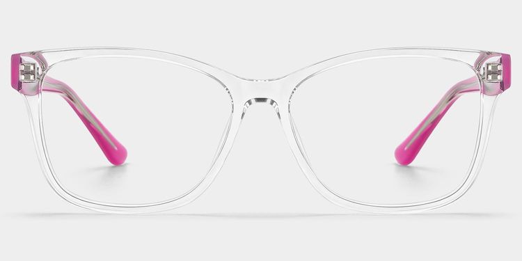 Eva Transparent Rectangulaire lunettes