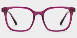 Freya Rouge Carré lunettes0