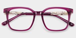 Freya Rouge Carré lunettes1