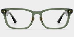 Buzz Vert Rectangulaire lunettes0