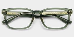 Buzz Vert Rectangulaire lunettes1
