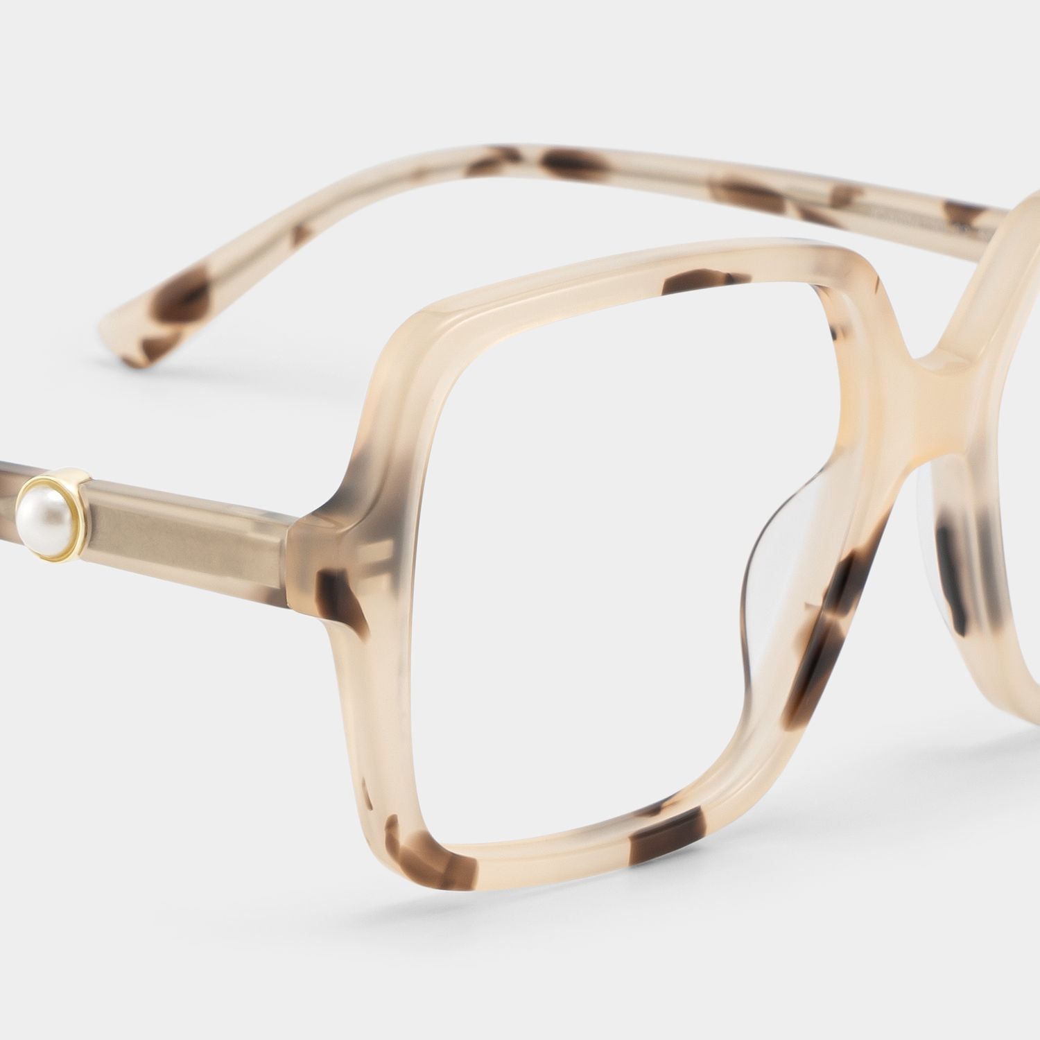 Lunettes de vue carrées écaille de tortue Elena — Style classique | ZEELOOL5