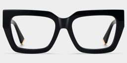 Maddox Noir Carré lunettes2