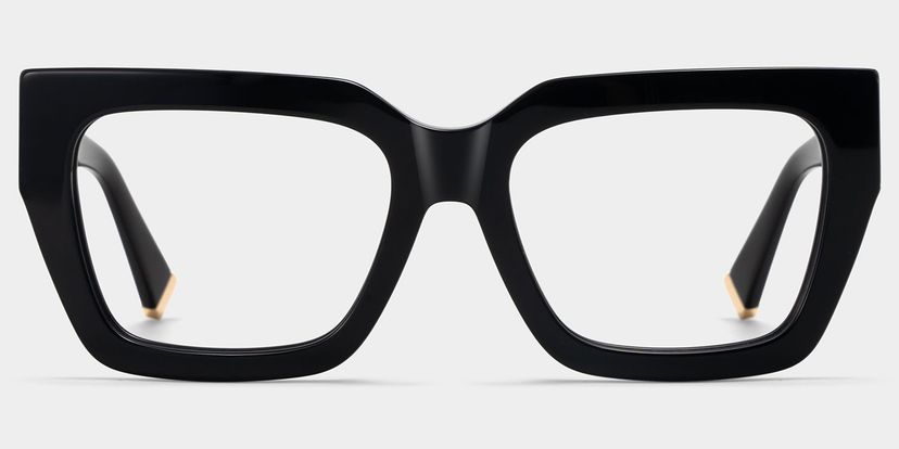 Maddox Noir Carré lunettes