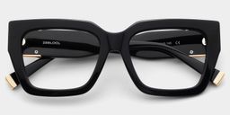 Maddox Noir Carré lunettes3