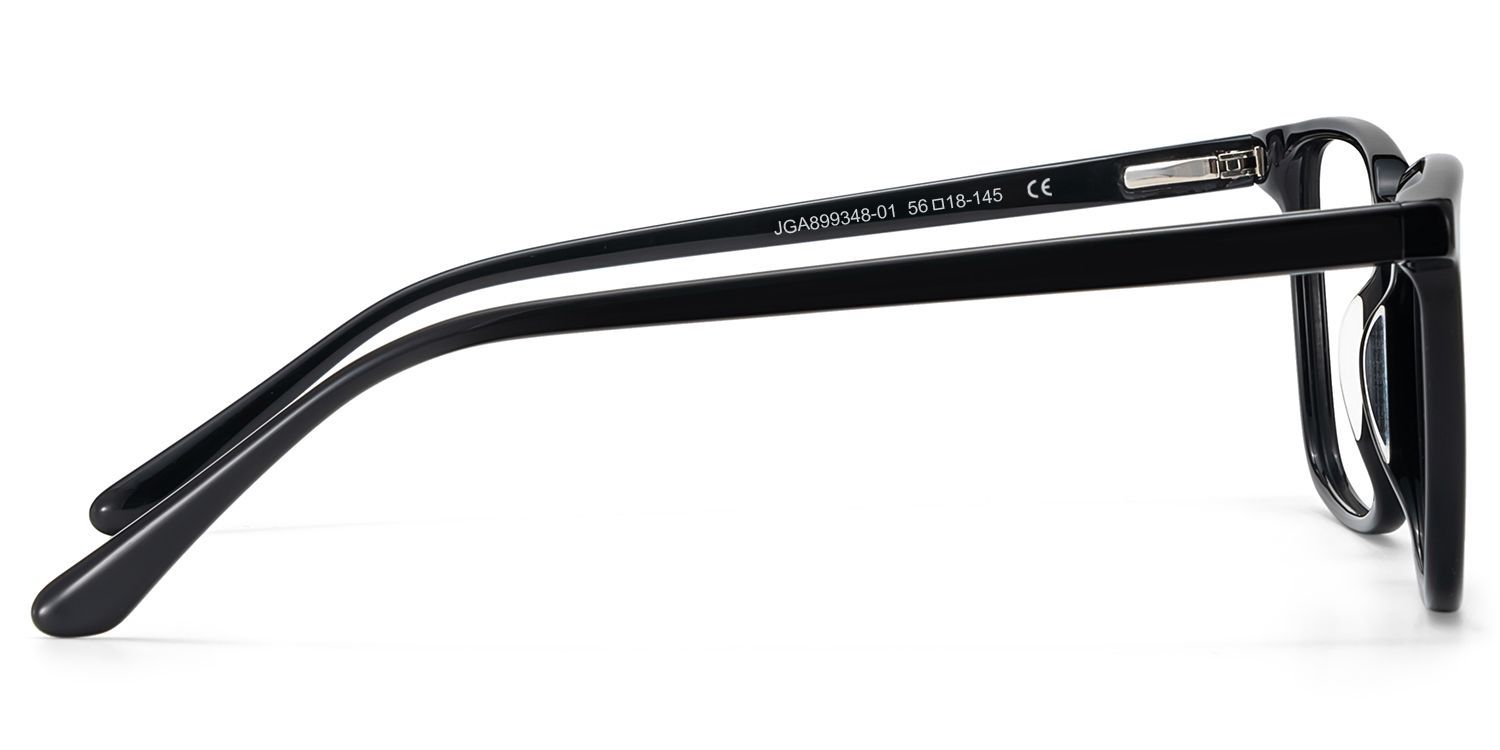 Lunettes noires rectangulaires - Lunettes à monture en acétate Aidan3