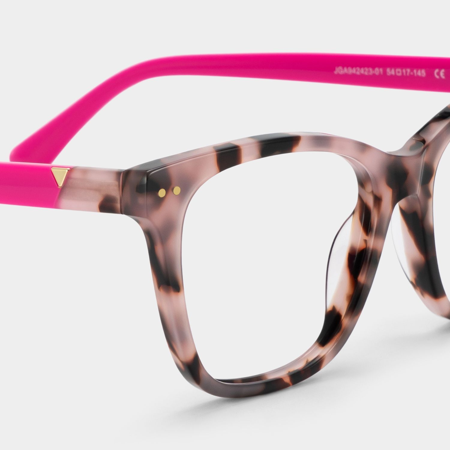 Lunettes à monture carrée écaille de tortue Ava | ZEELOOL4