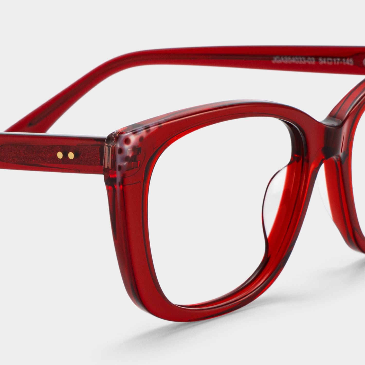 Lunettes œil-de-chat à monture rouge Madeline pour femmes | ZEELOOL4