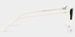 Madeline Blanc Cat-eye lunettes3