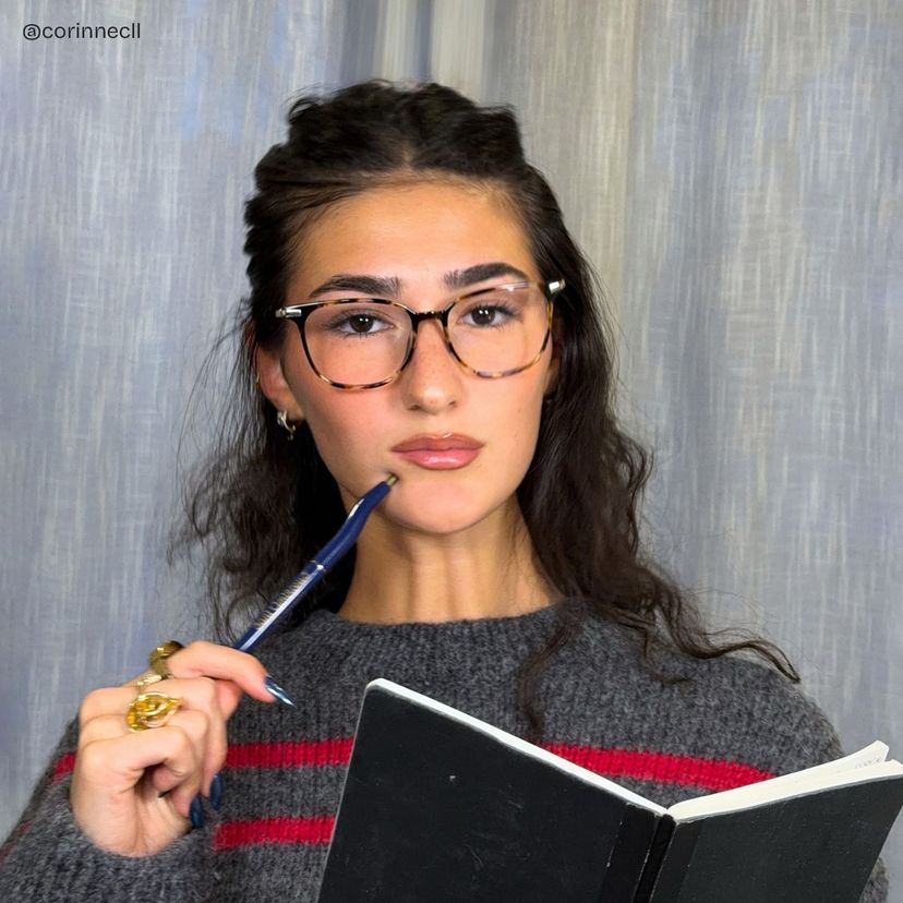 Florence Tortue Rectangulaire lunettes
