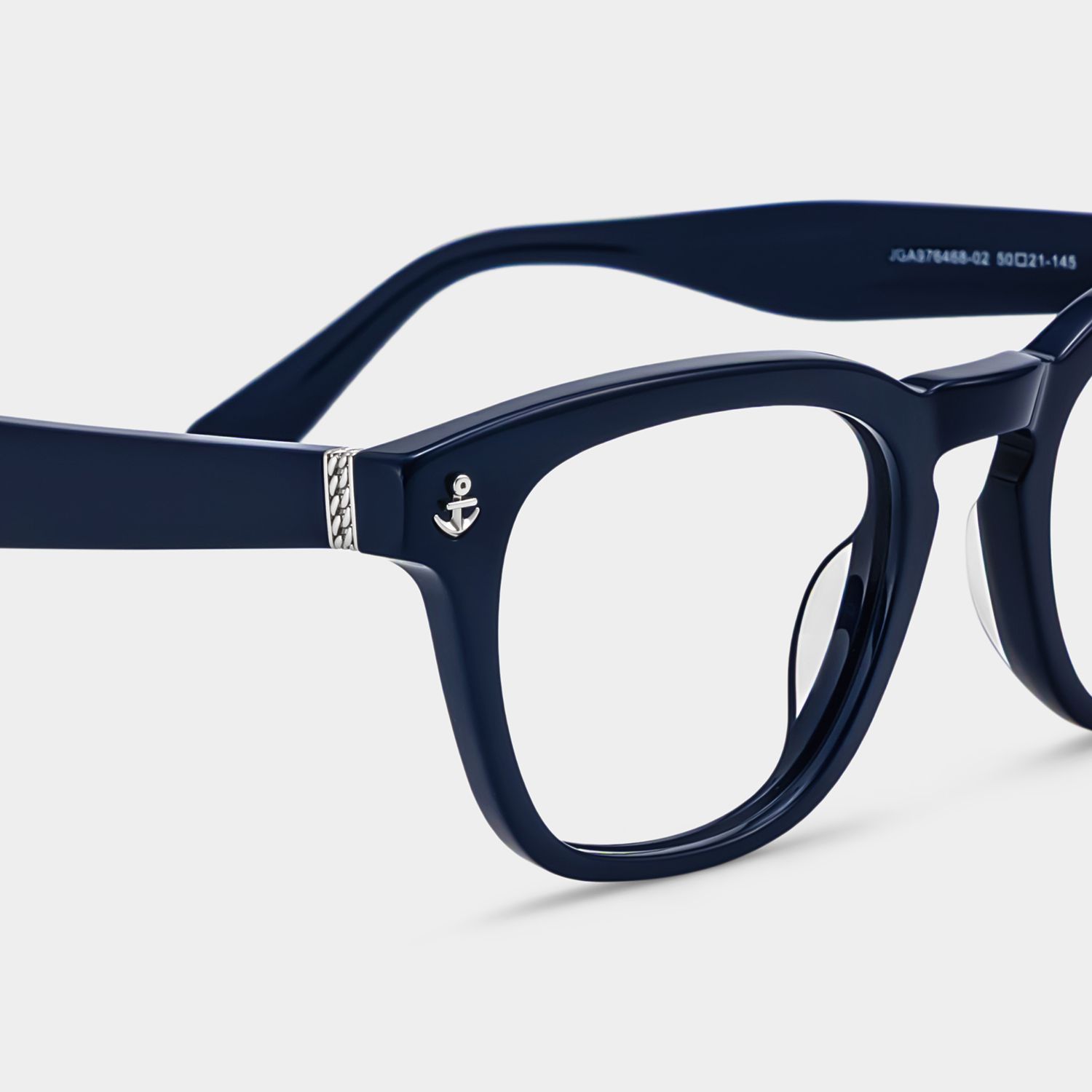 Lunettes Rondes Bleues Pierce pour Homme | ZEELOOL4