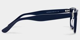 Pierce Bleu Ronde lunettes3