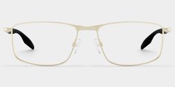 Scout Doré Rectangulaire lunettes2