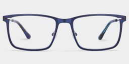 Roxana Bleu Rectangulaire lunettes0