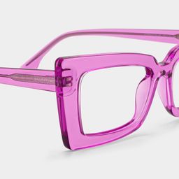 Newell Rose Rectangulaire lunettes4