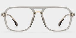 Kilworth Gris Aviateur lunettes1