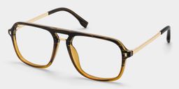 Kilworth Marron Aviateur lunettes2
