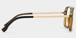 Kilworth Marron Aviateur lunettes3