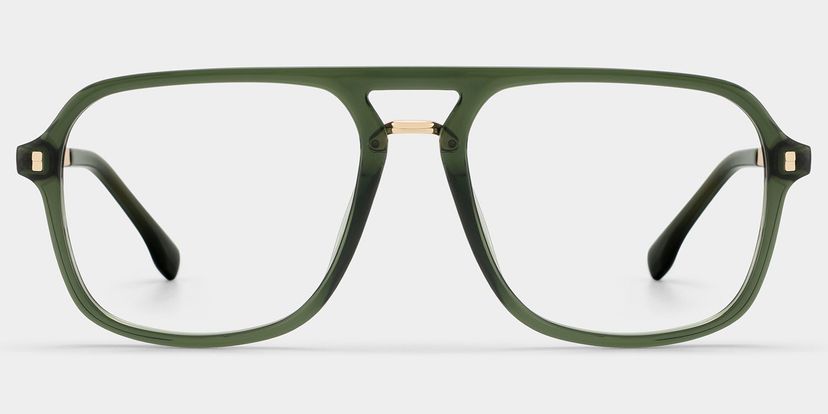 Kilworth Vert Aviateur lunettes