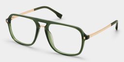 Kilworth Vert Aviateur lunettes5