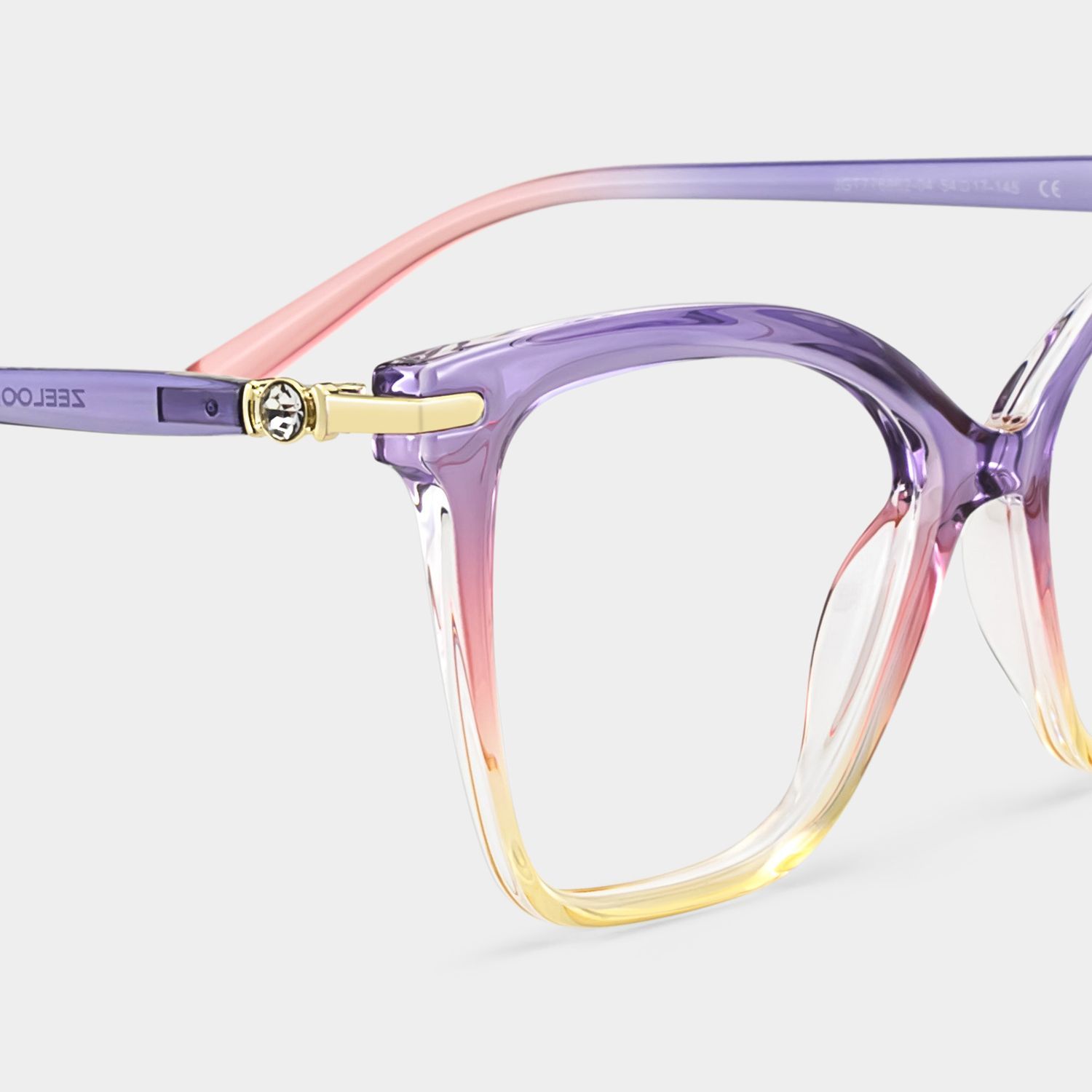 Lunettes Lamar à monture multicolore avec monture papillon en ligne | ZEELOOL5