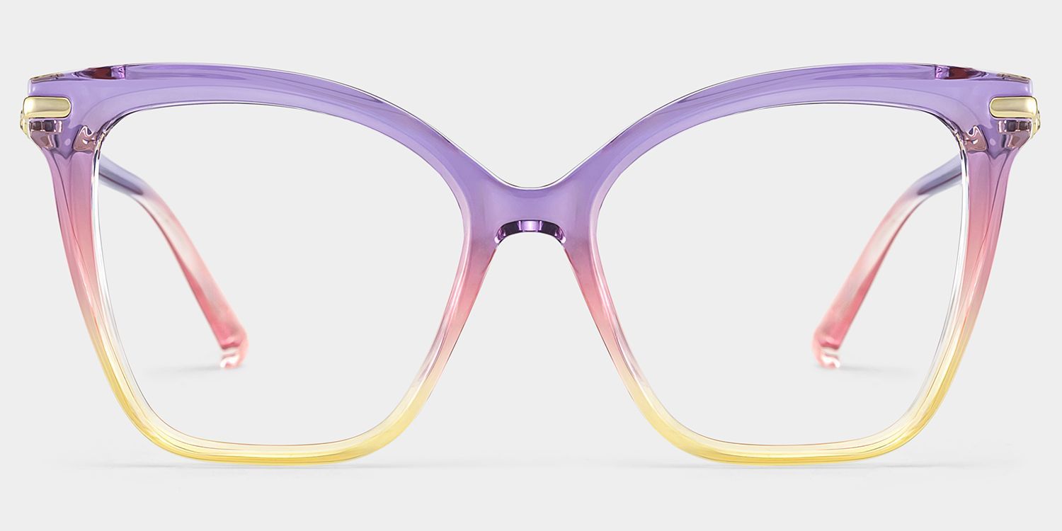 Lunettes Lamar à monture multicolore avec monture papillon en ligne | ZEELOOL1