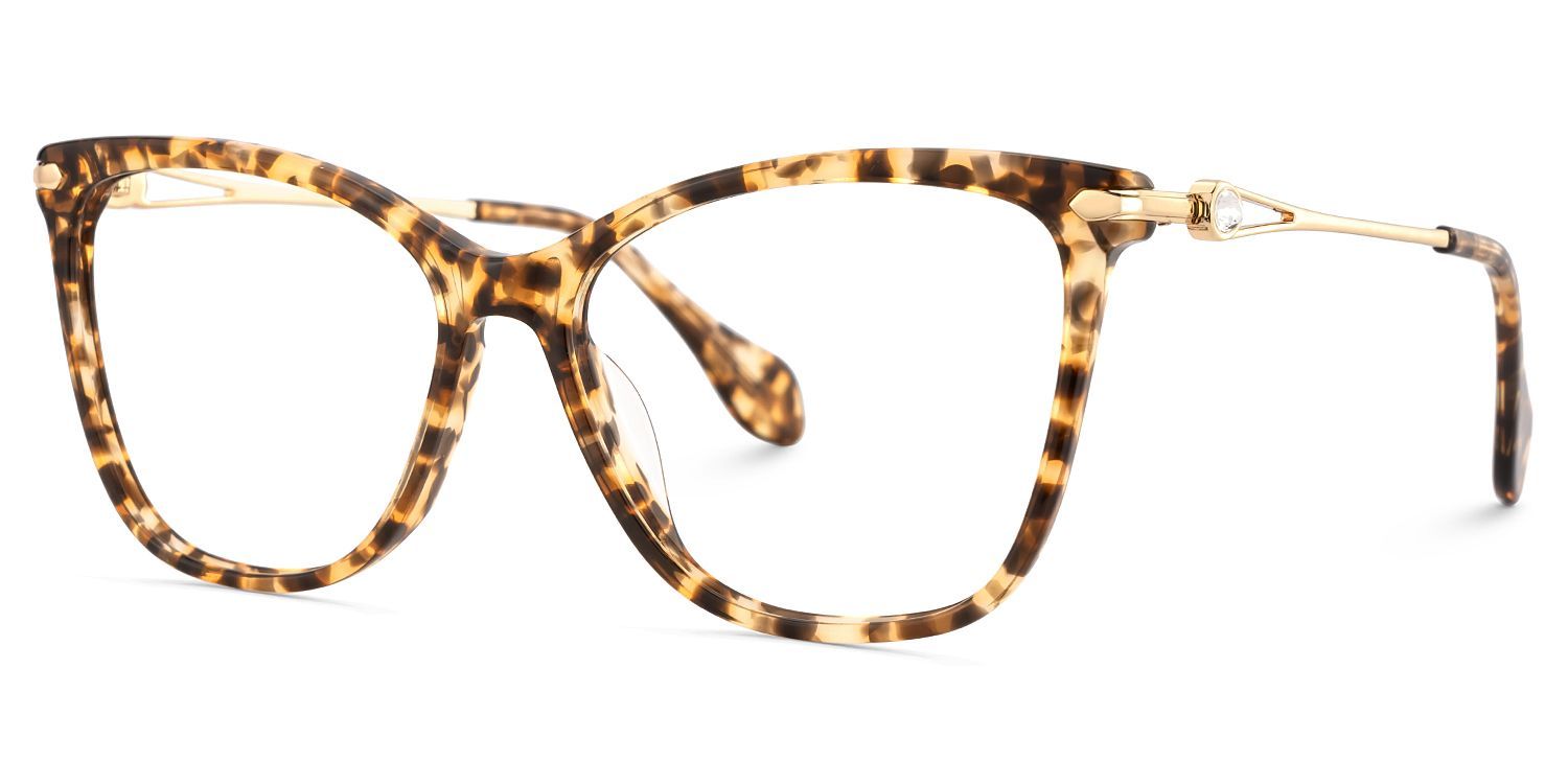 Lunettes en forme de papillon avec diamant brillant sur les branches3