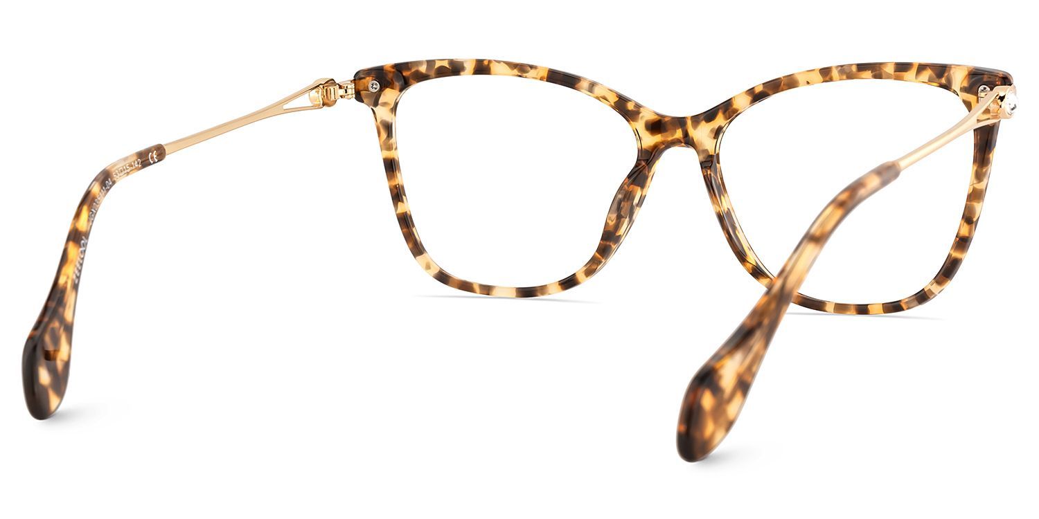 Lunettes en forme de papillon avec diamant brillant sur les branches5