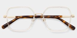Sophie Clear Géométrique lunettes1