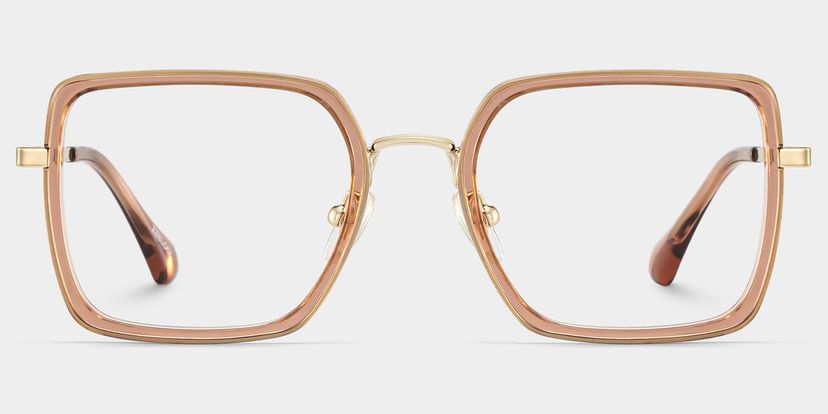 Shane Marron Carré lunettes