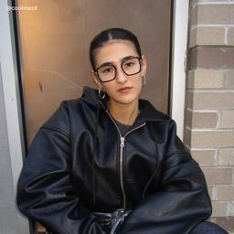 Shane Noir Carré lunettes6