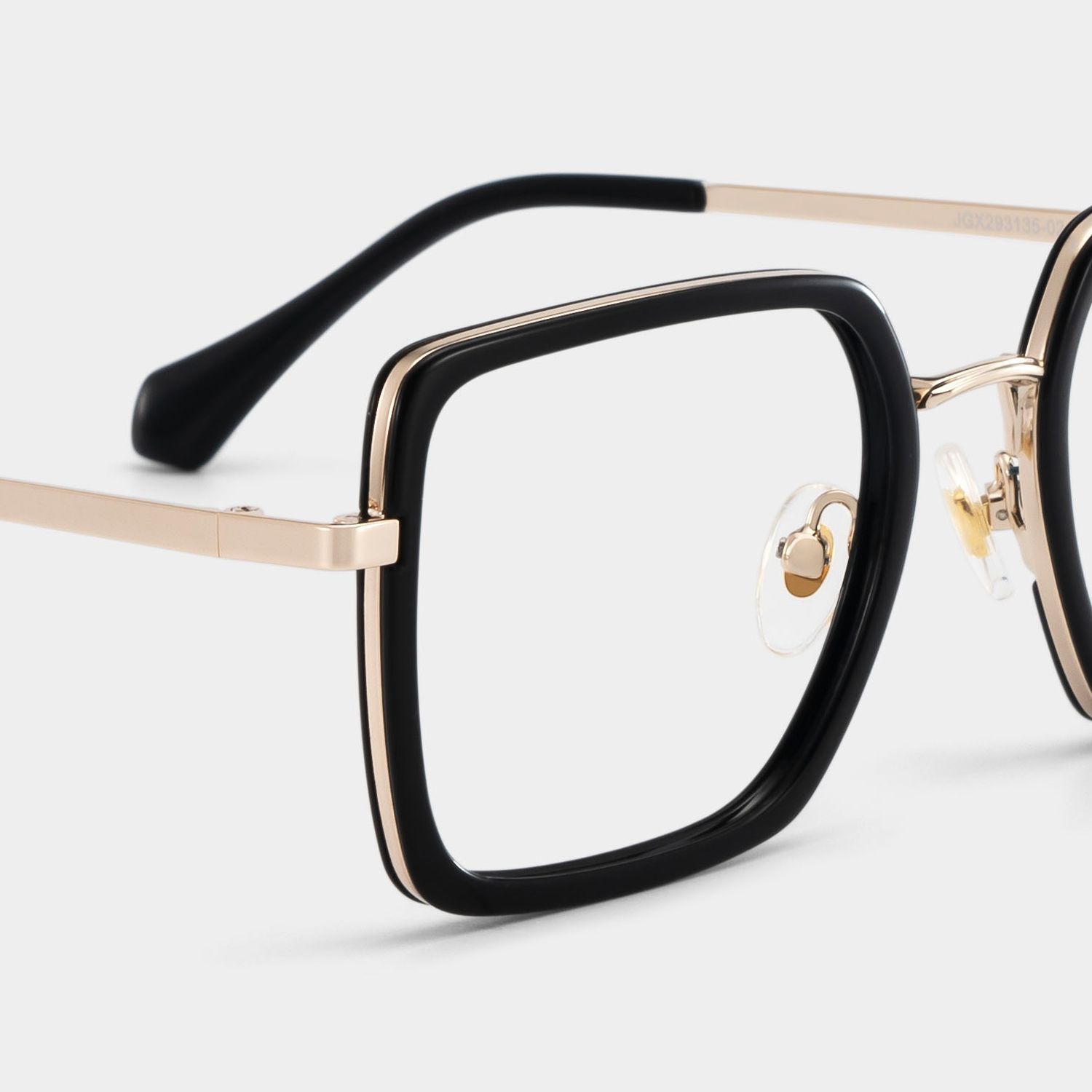 Lunettes à monture noire et carrée Shane en ligne | ZEELOOL5