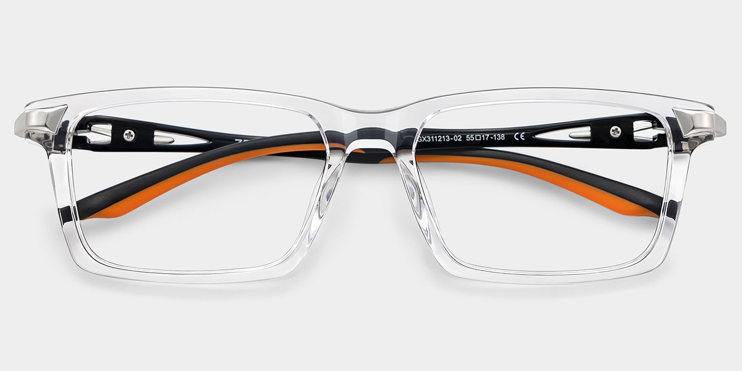 Lunettes rectangulaires transparentes Orion en solde | ZEELOOL2