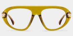 Aveline Vert Aviateur lunettes1