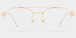 Emily Or clair Aviateur lunettes1