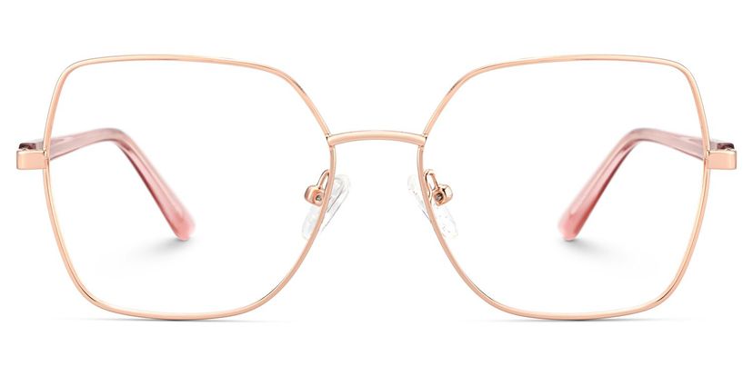 Billie Or Rose Géométrique lunettes