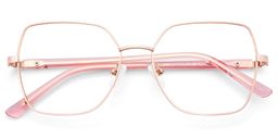 Billie Or Rose Géométrique lunettes2