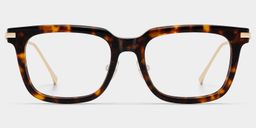 Rayne Tortue Carré lunettes1