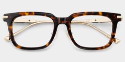 Rayne Tortue Carré lunettes2