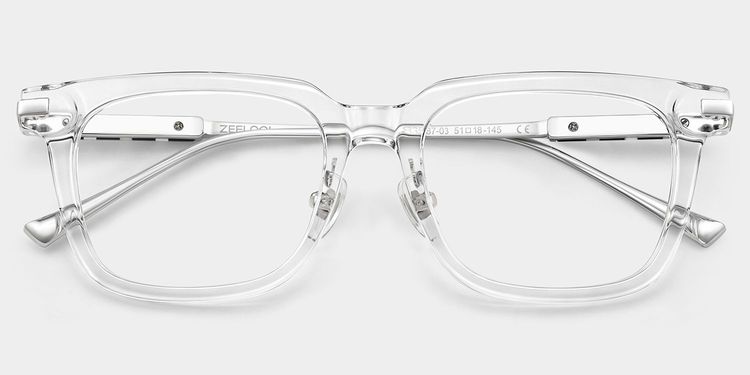 Rayne Transparent Carré lunettes