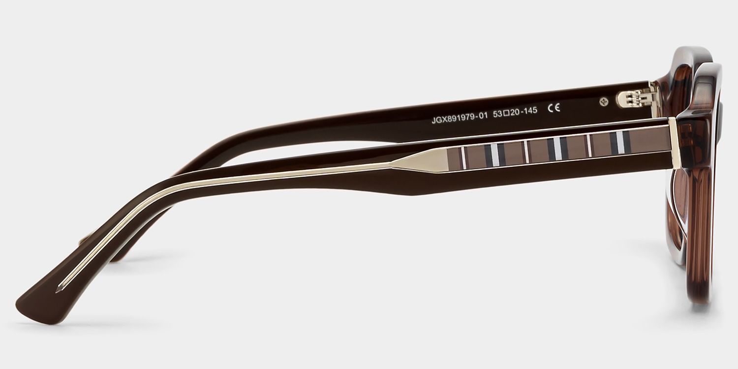 Lunettes à Monture Carrée Marron Parker pour Femme | ZEELOOL3
