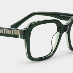 Parker Vert Carré lunettes4