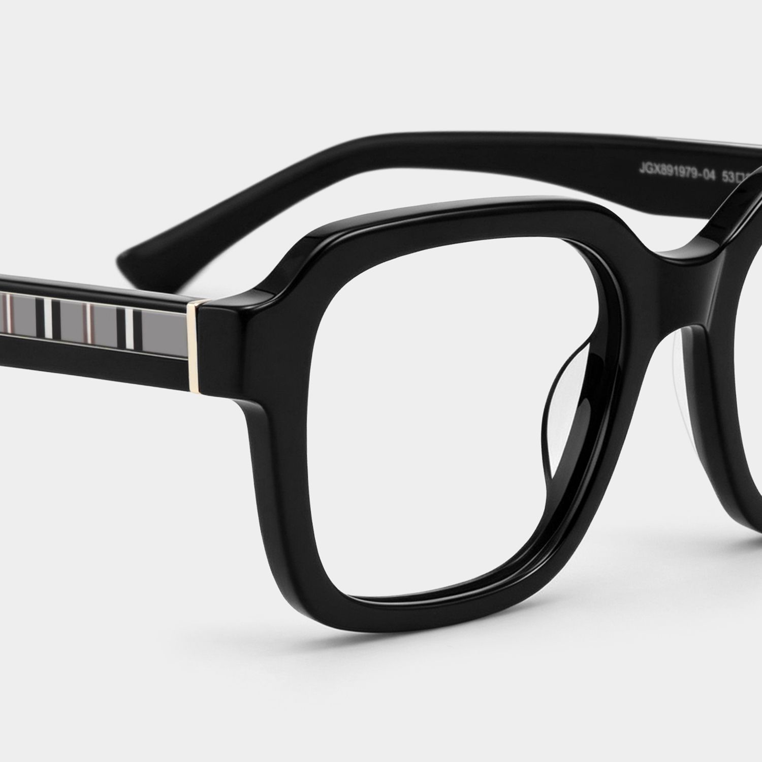 Lunettes carrées noires Parker pour femme | ZEELOOL5