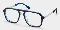 Ryder Bleu Aviateur lunettes3