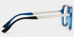 Ryder Bleu Aviateur lunettes4