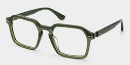 Brendan Vert Géométrique lunettes3
