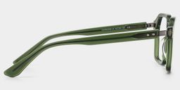 Brendan Vert Géométrique lunettes4