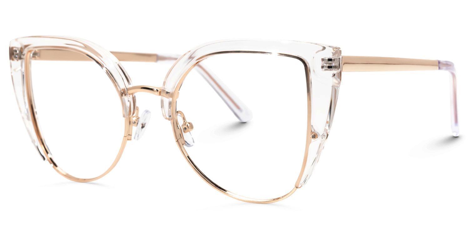 Lunettes transparentes œil-de-chat Brewer et montures de lunettes1
